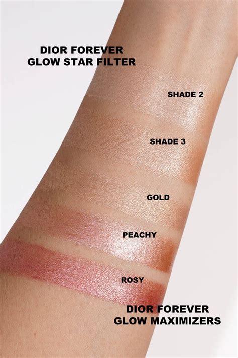 how to use dior forever glow star filter